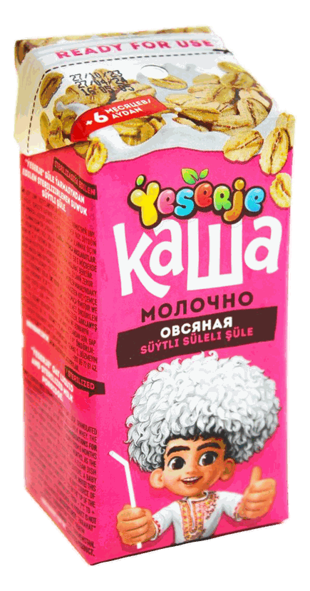 Ýeserje клубничная молочная каша 200 мл